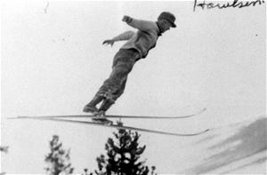 Carl jumping