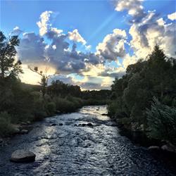 River Sunset 