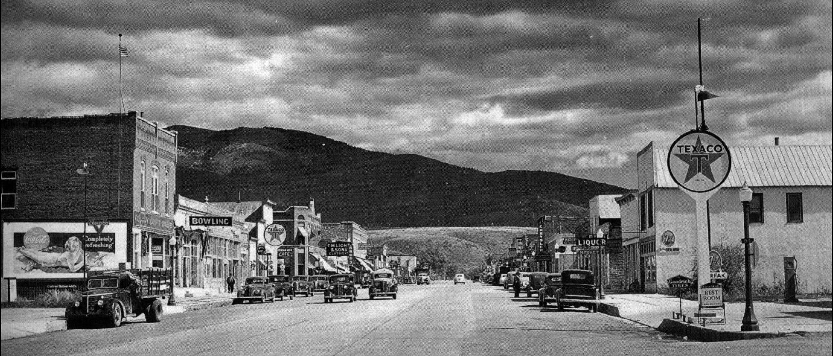 Historic Lincoln Avenue in the 1920s