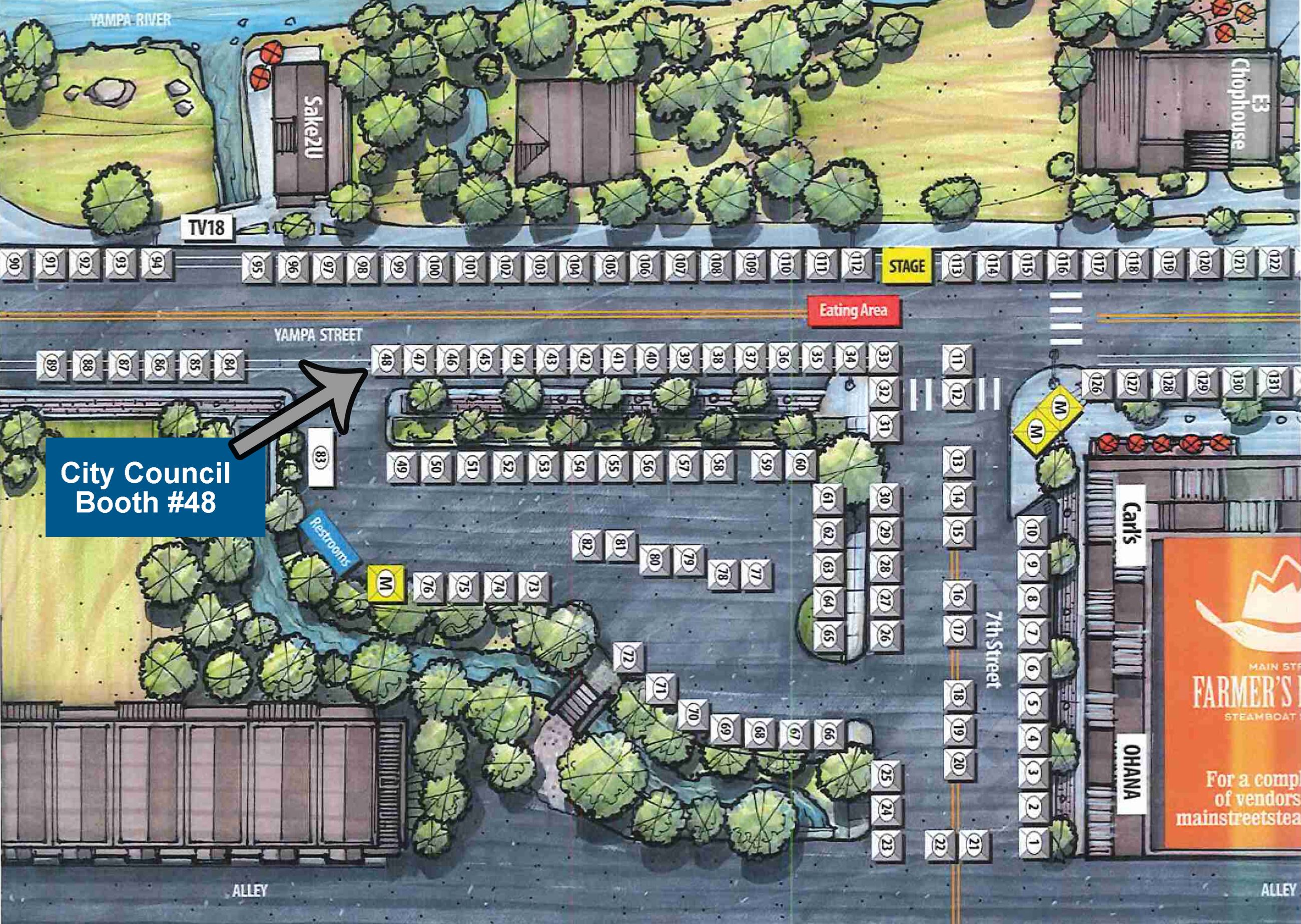 Map - Farmers Market